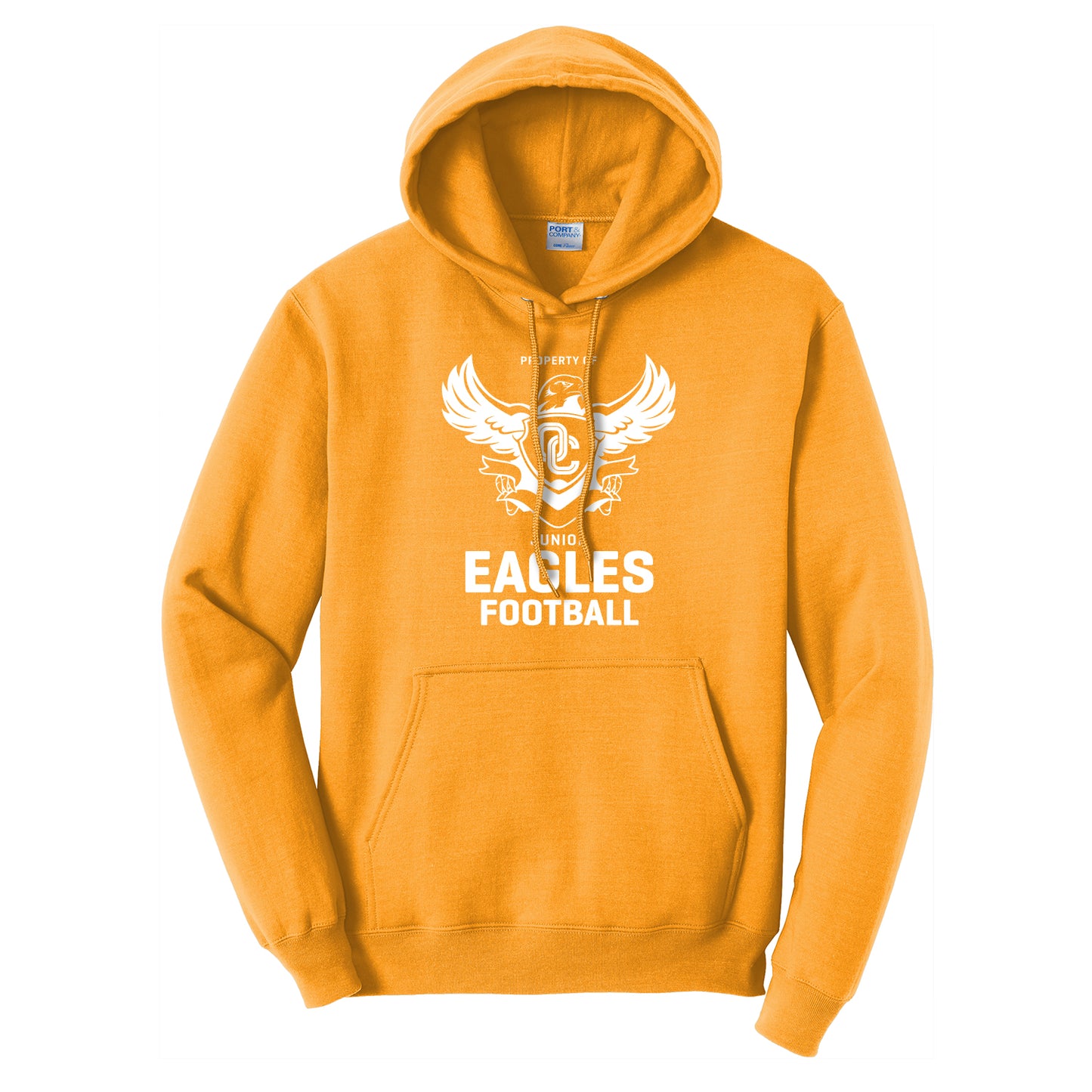 Property of Eagles Football Hoodie