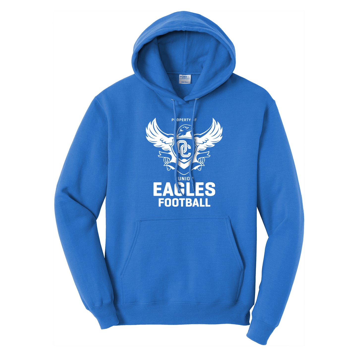 Property of Eagles Football Hoodie