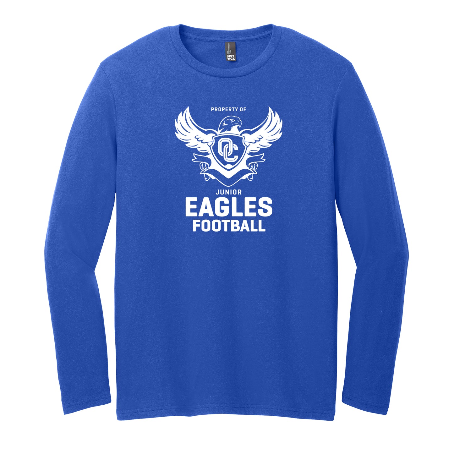 Property of Eagles Football Unisex Long Sleeve Tee