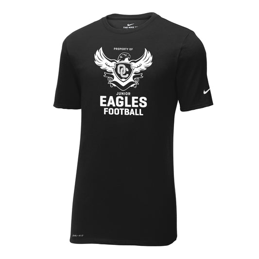 Property of Eagles Football Nike Dri-Fit Tee