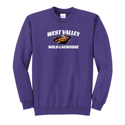 West Valley Wild Lacrosse Unisex Crewneck Sweatshirt