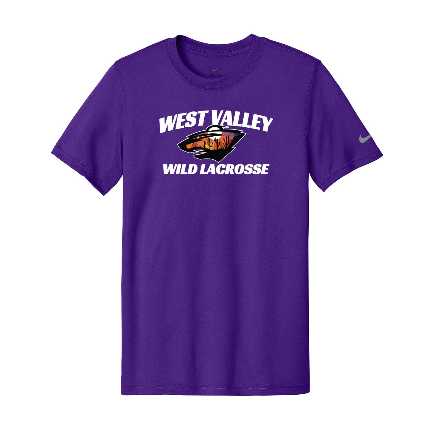 West Valley Wild Lacrosse Unisex Nike Dri-Fit Tee