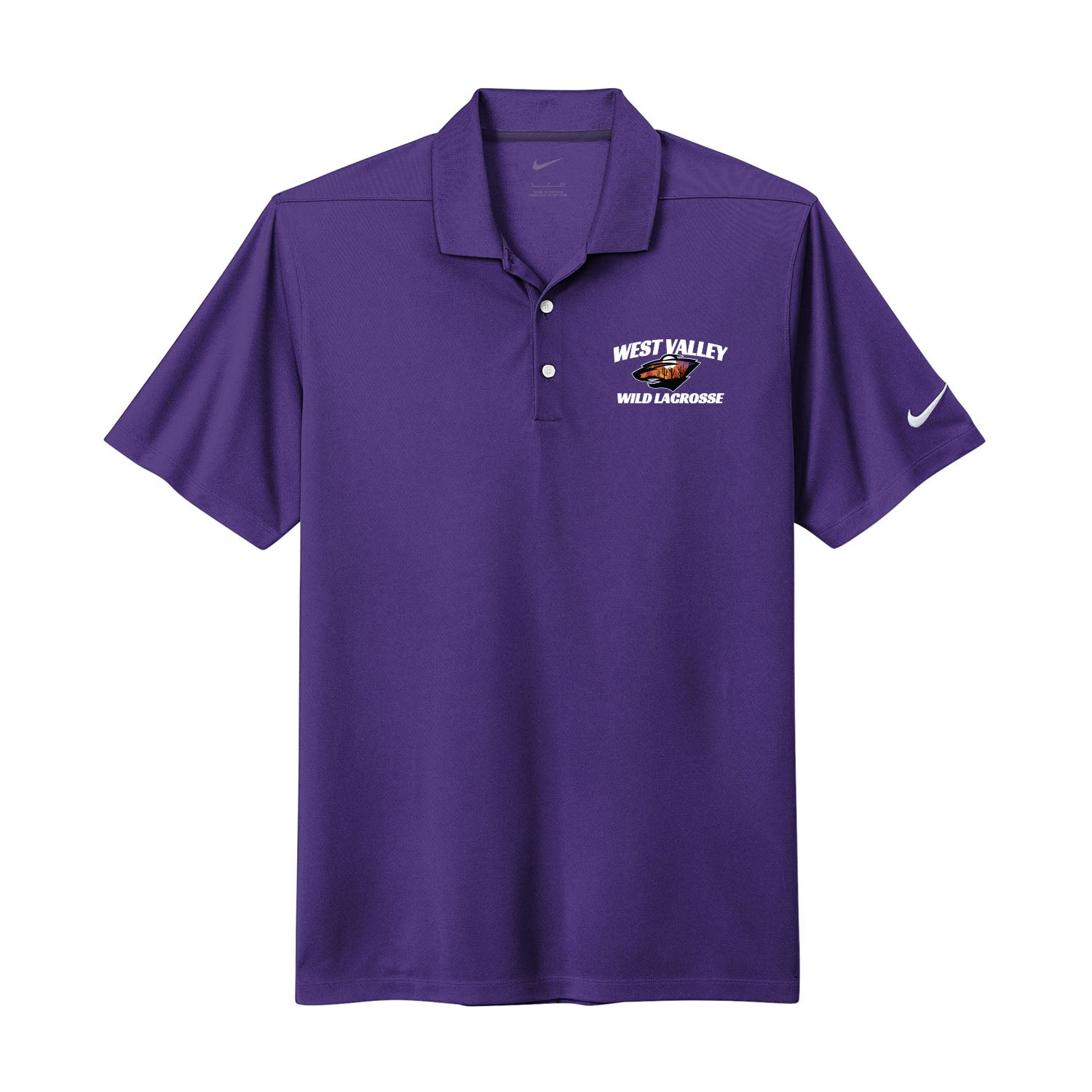 West Valley Wild Lacrosse Nike Polo