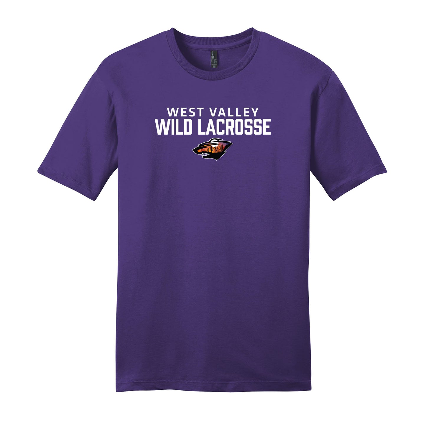 West Valley Wild Lacrosse Stacked Unisex Tee