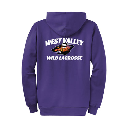 West Valley Wild Lacrosse Full Zip Sweatshirt