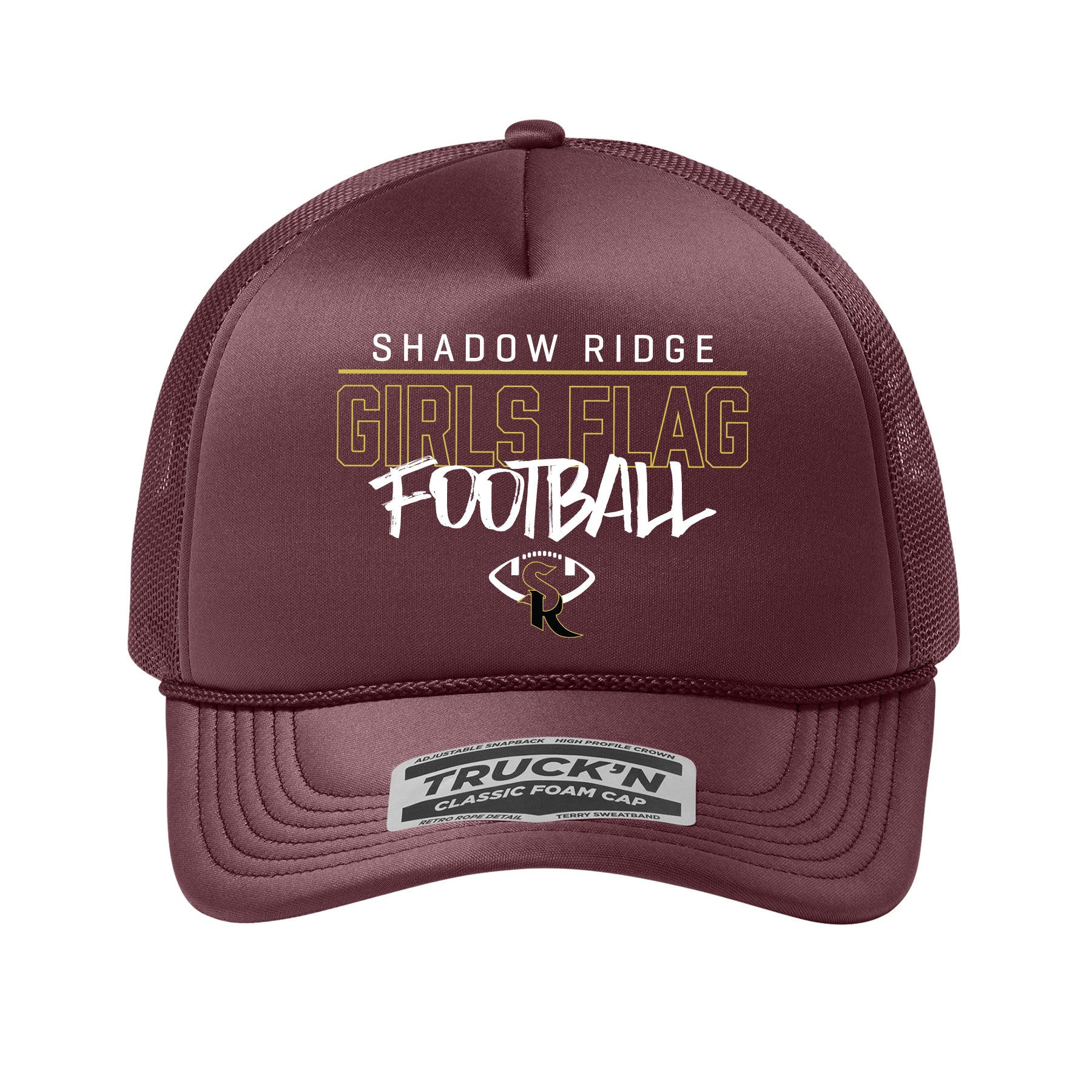 Shadow Ridge Flag Football Football Trucker Hat