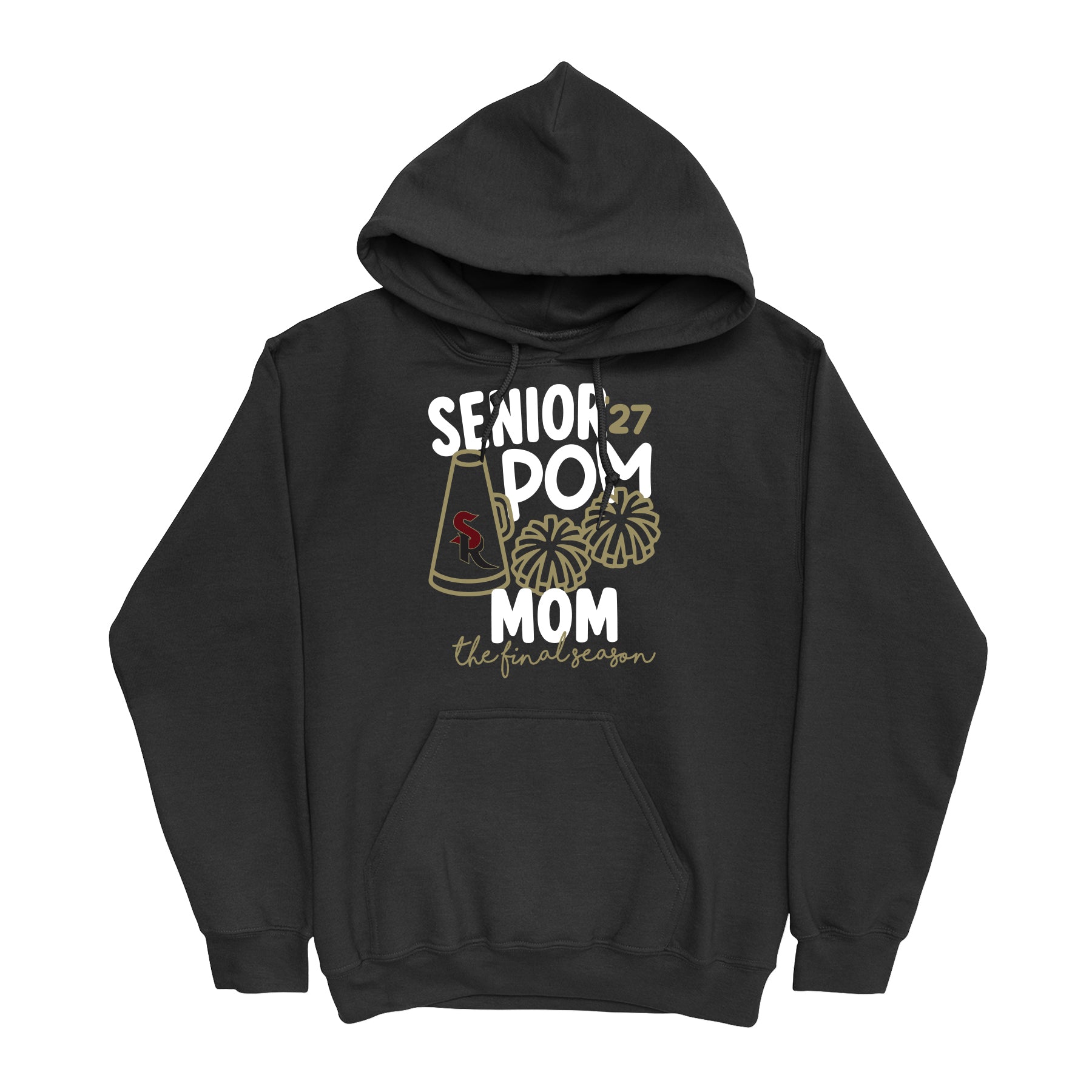 SR Senior Pom Mom 2027 Hoodie