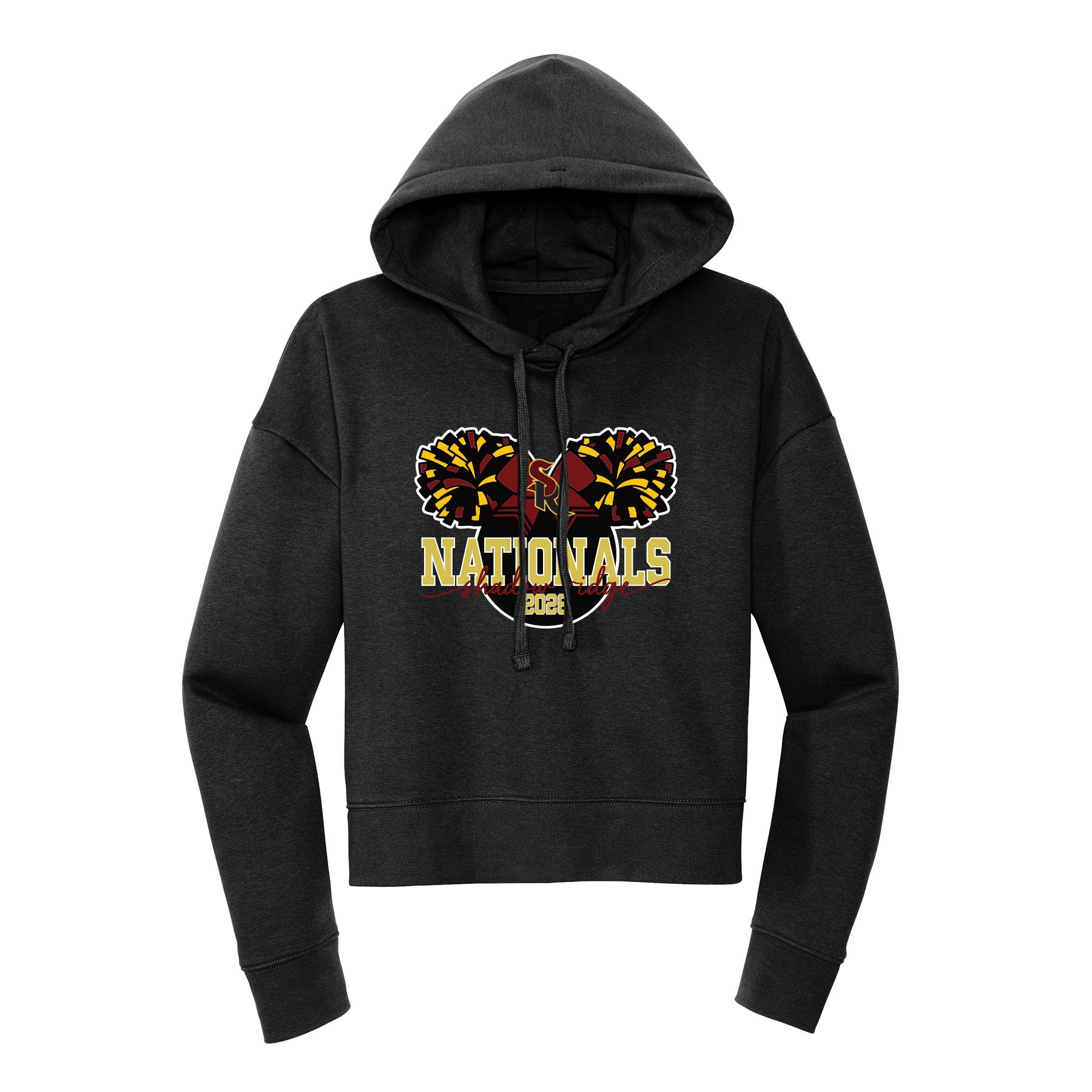 Shadow Ridge Nationals Minnie Ears Cropped Hoodie