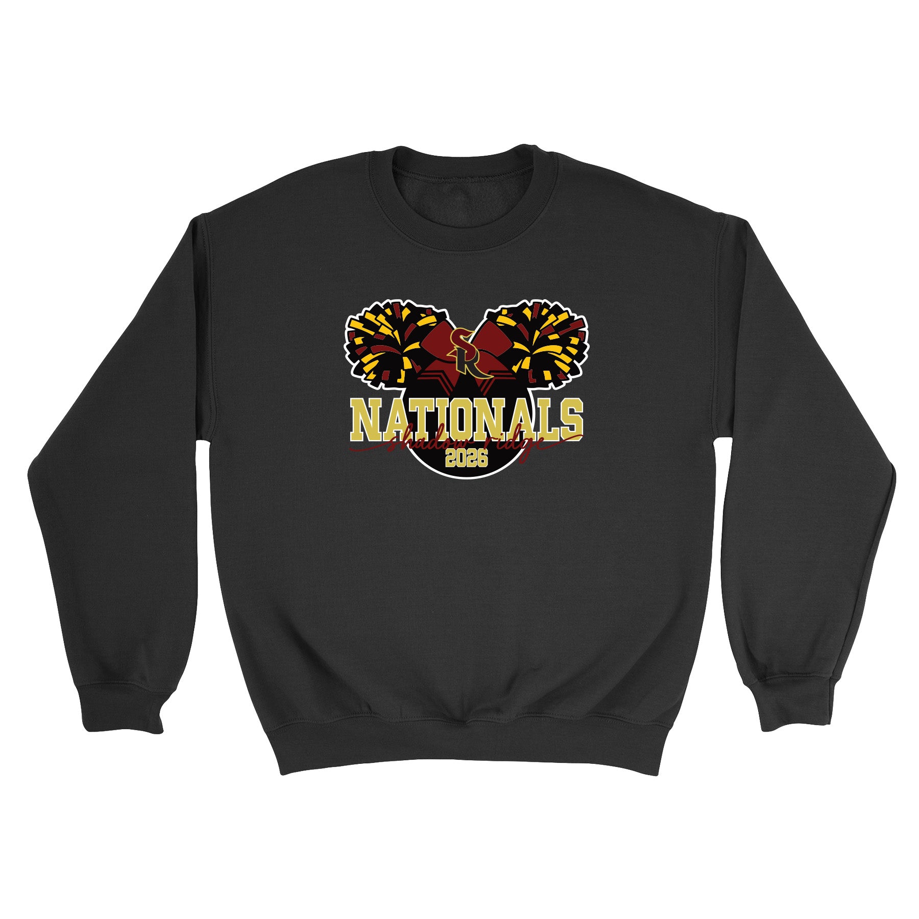 Shadow Ridge Nationals Minnie Ears Unisex Crewneck Sweatshirt