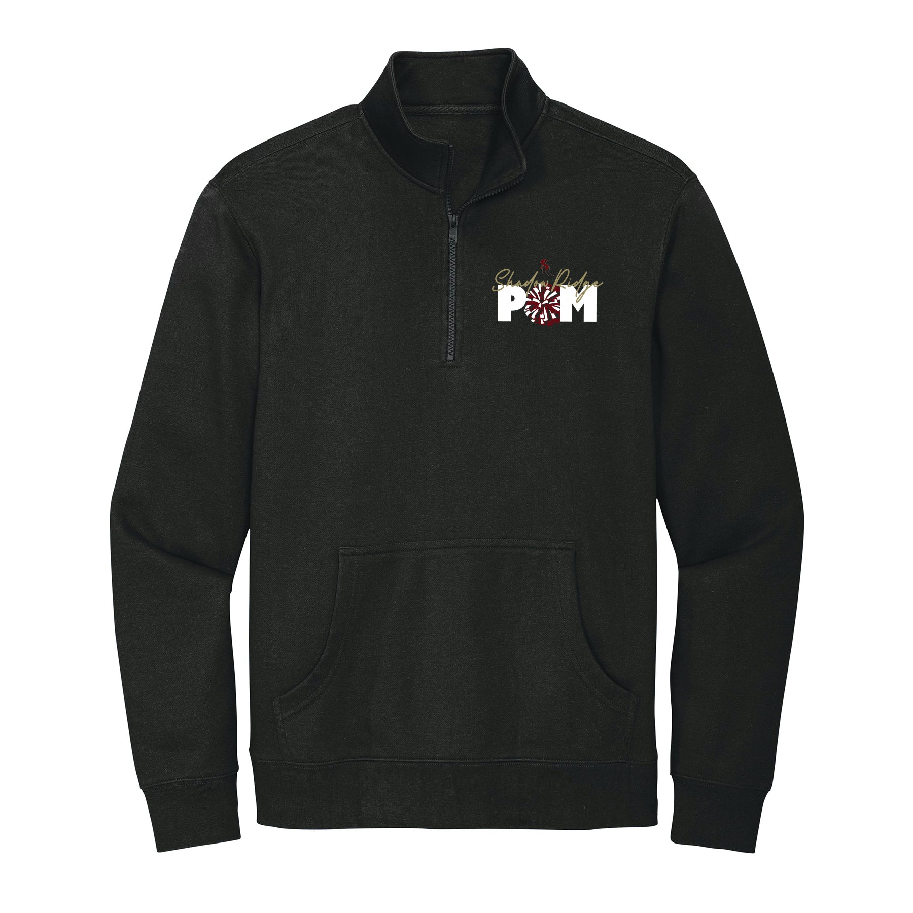 Shadow Ridge Pom Pom 1/4 Zip Fleece