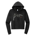 Shadow Ridge Pom Rhinestone Cropped Hoodie