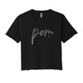 Shadow Ridge Pom Rhinestone Cropped Tee