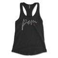 Shadow Ridge Pom Rhinestone Women's Racerback Tank
