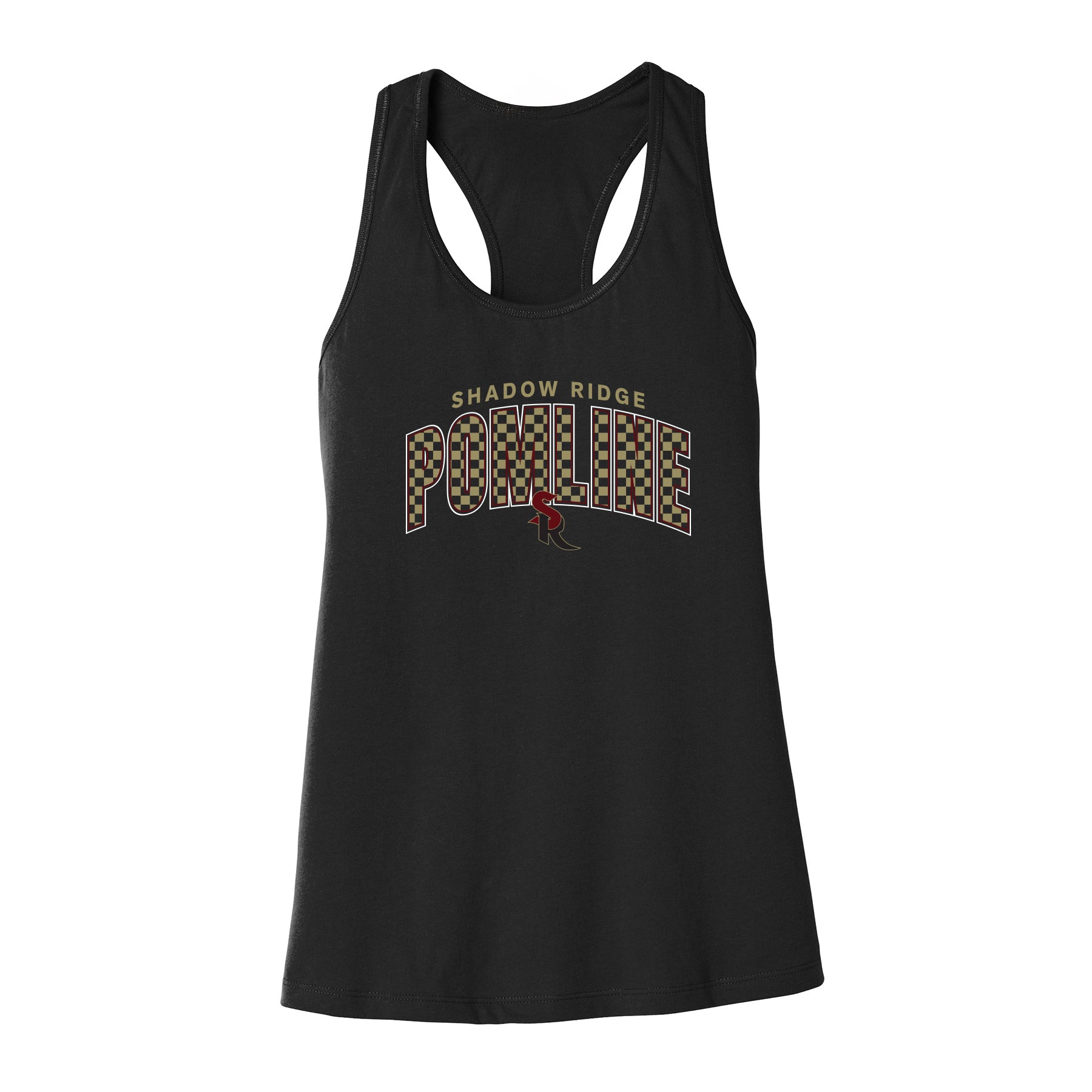 Shadow Ridge Polka Dot Women's Racerback Tank