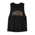 Shadow Ridge Polka Dot Cropped Racerback Tank
