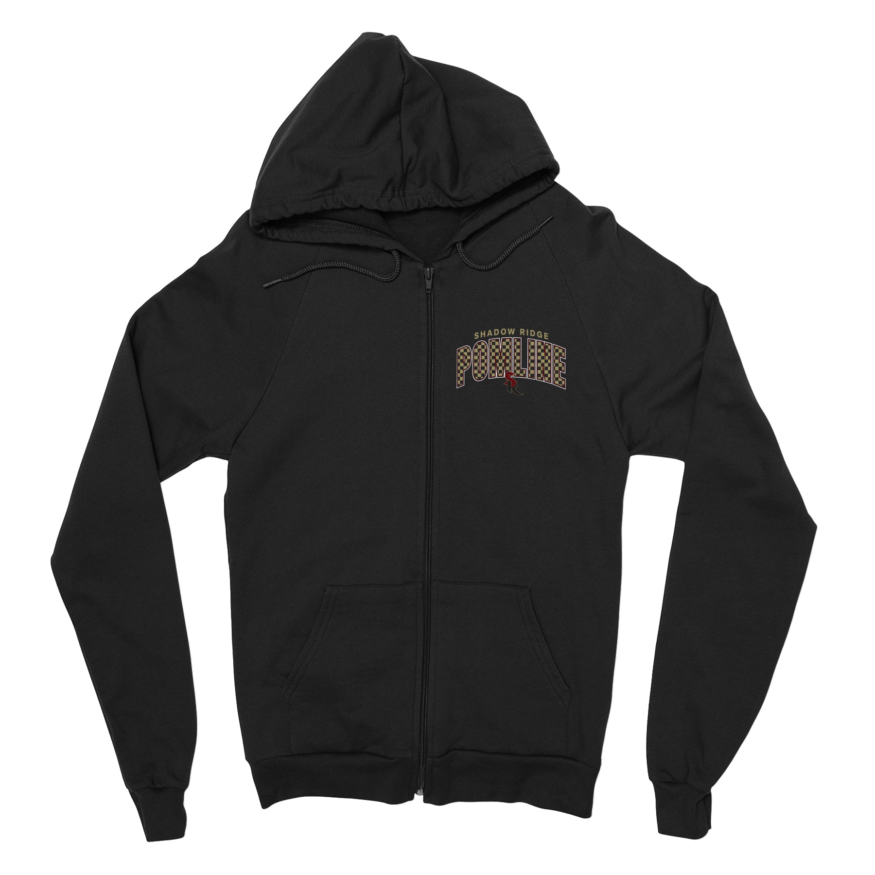 Shadow Ridge Polka Dot Full Zip Sweatshirt
