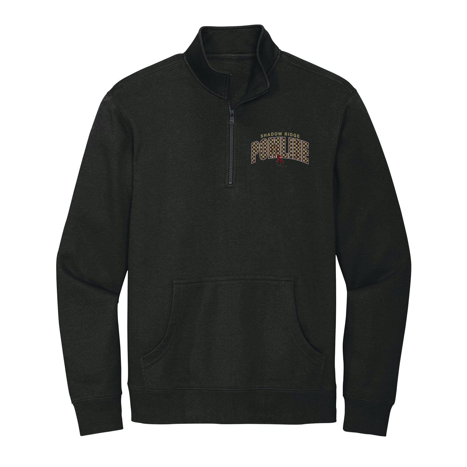 Shadow Ridge Polka Dot 1/4 Zip Fleece