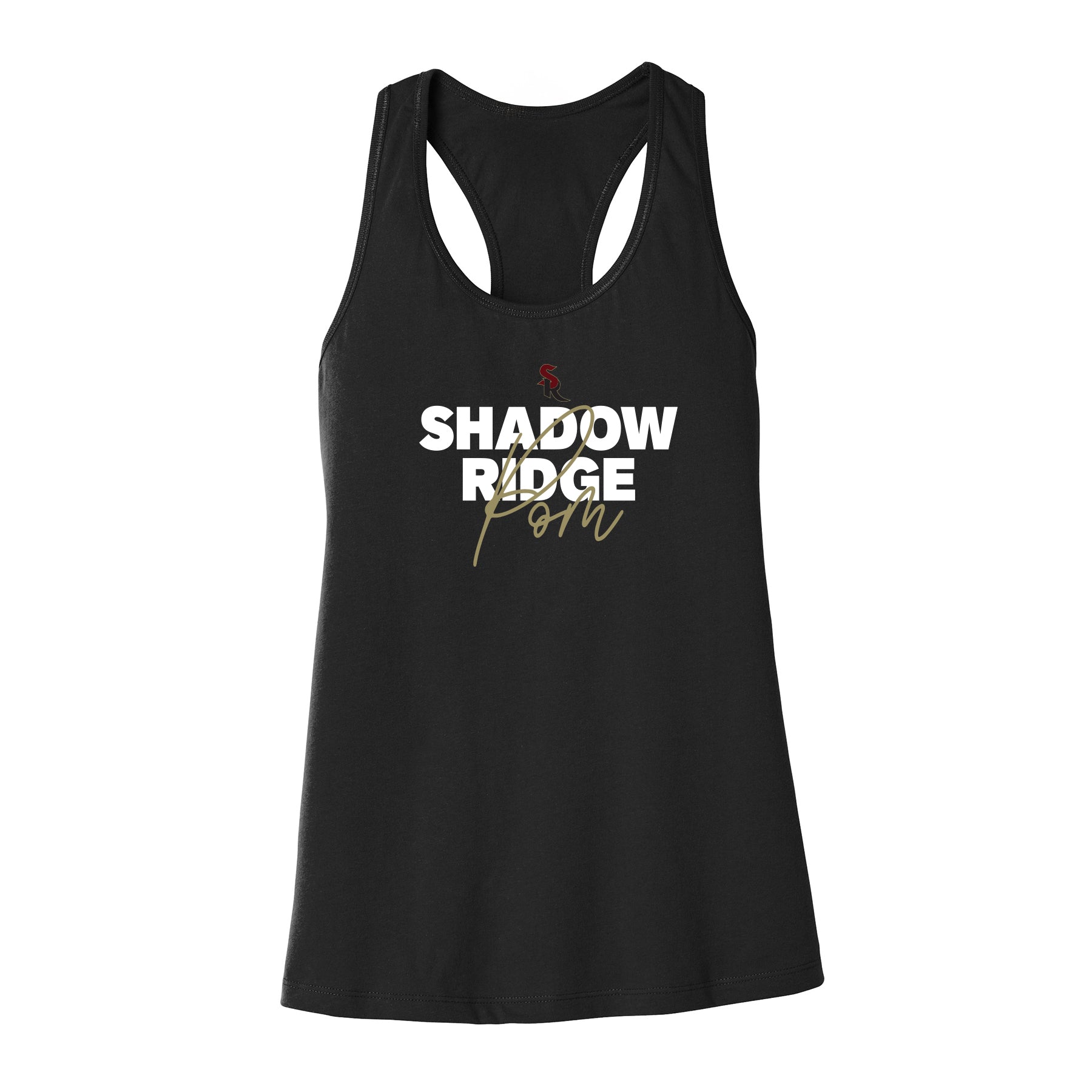 SR Shadow Ridge Pom Women's Racerback Tank