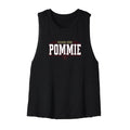 Shadow Ridge Pommie Cropped Racerback Tank