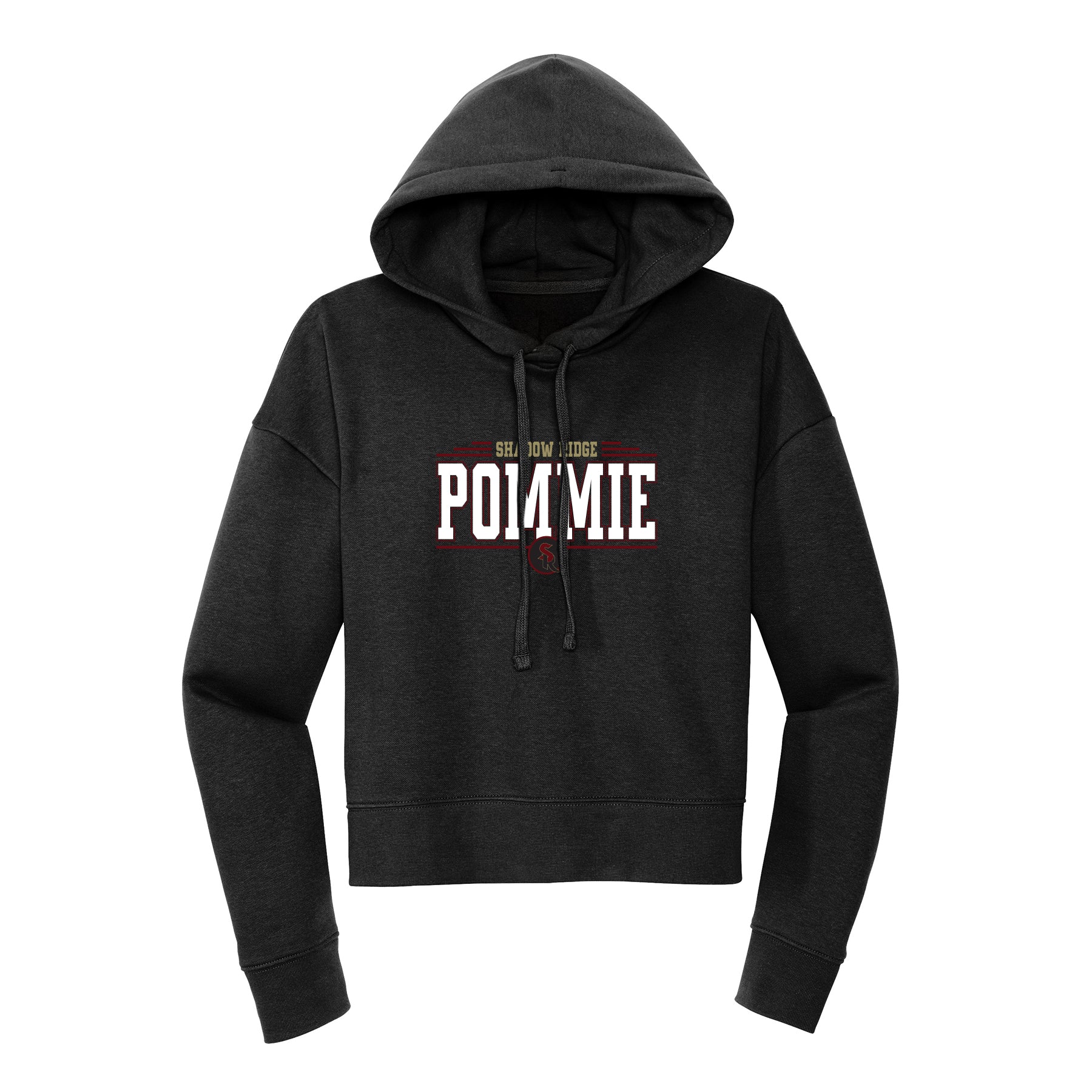 Shadow Ridge Pommie Cropped Hoodie