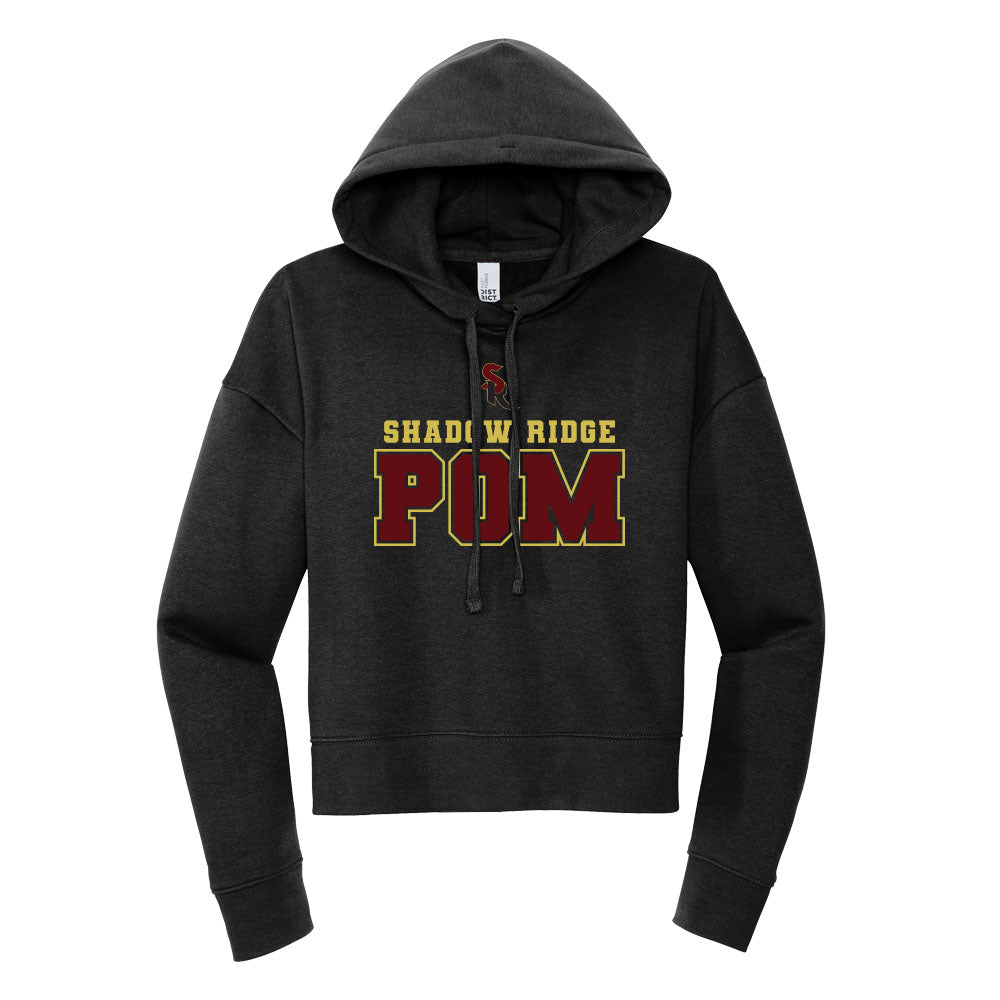 Shadow Ridge Pom Cropped Hoodie