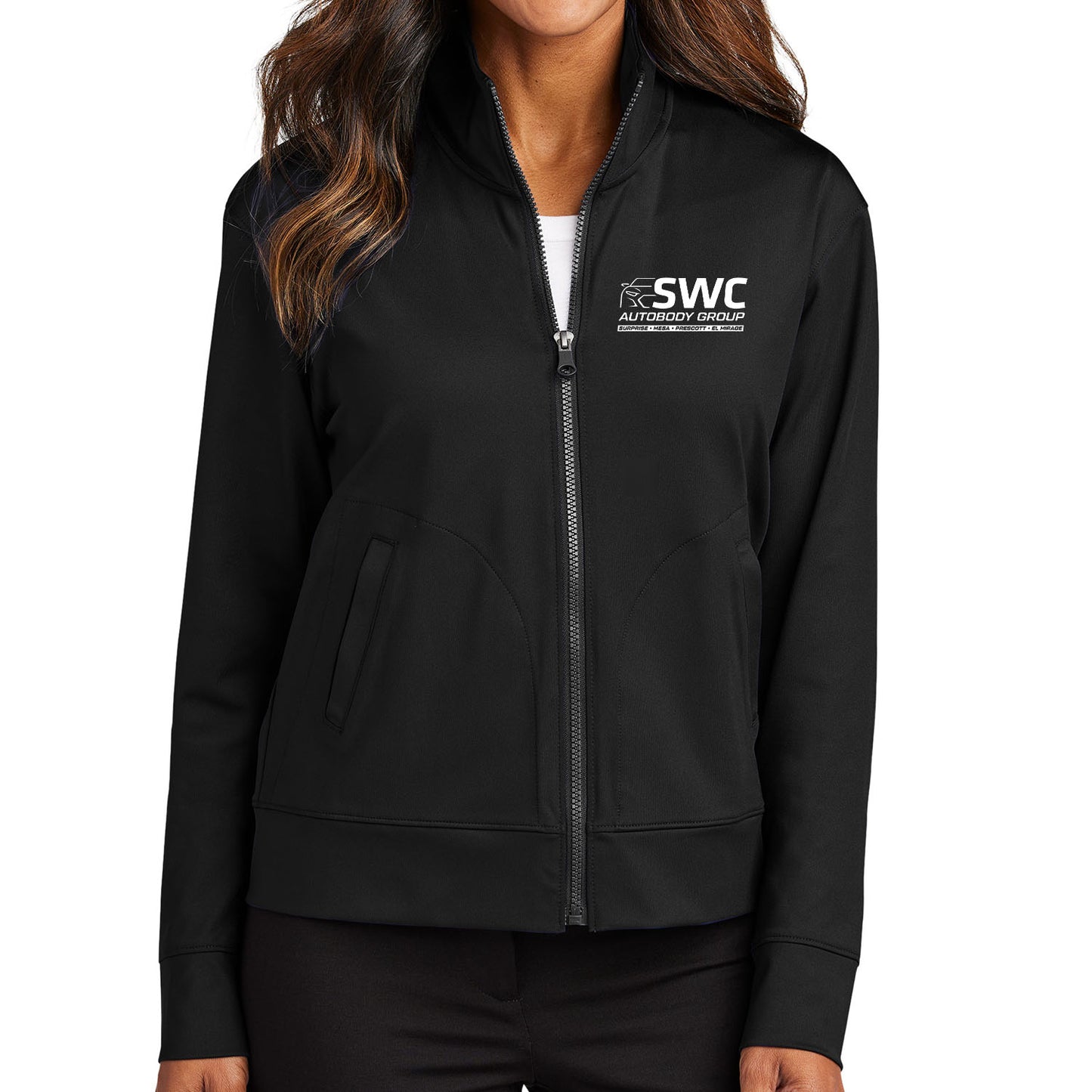 SWC Autobody Group Women's Mid Weight Full Zip