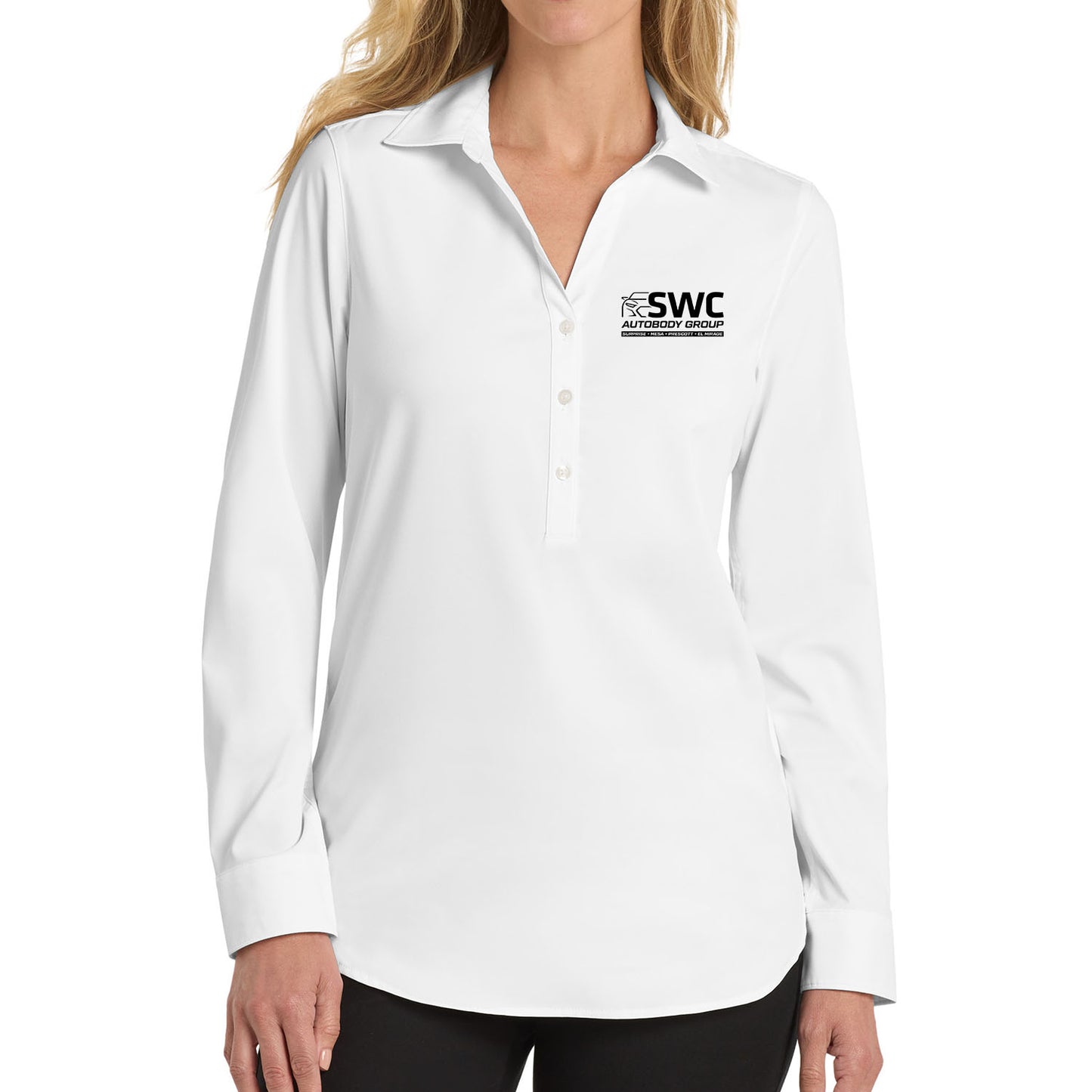 SWC Autobody Group Womens Long Sleeve Tunic