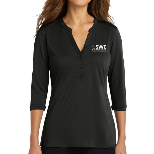 SWC Autobody Group Women's Henley