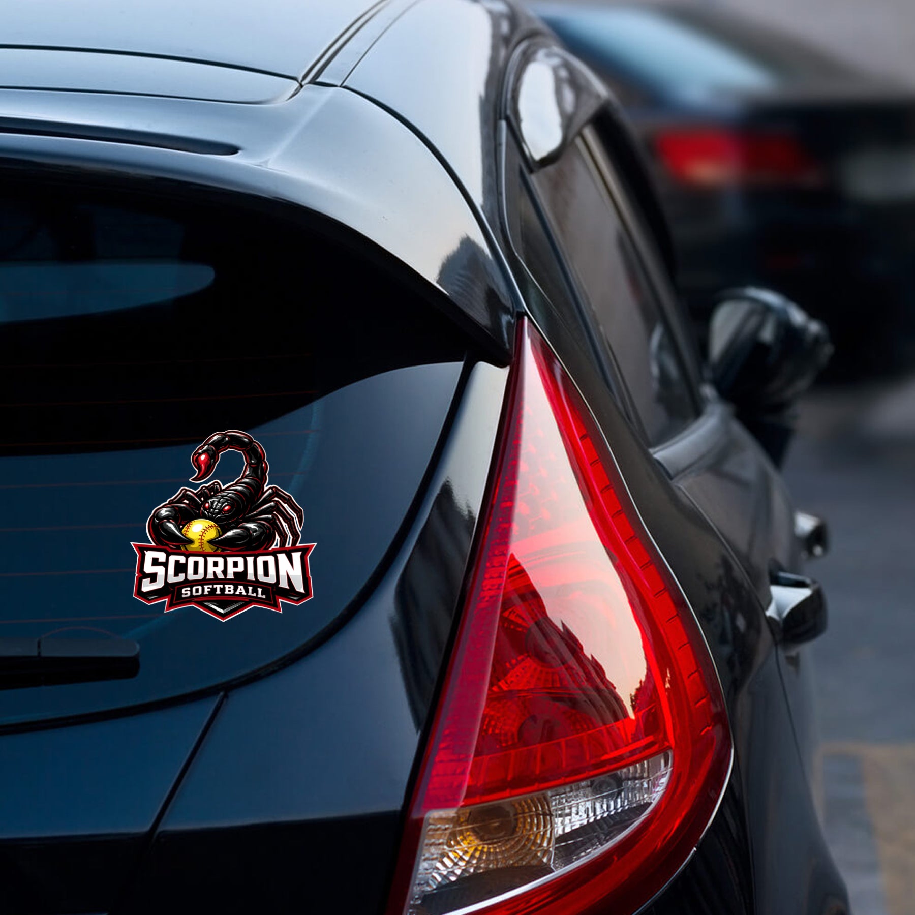 Scorpion Softball Sticker