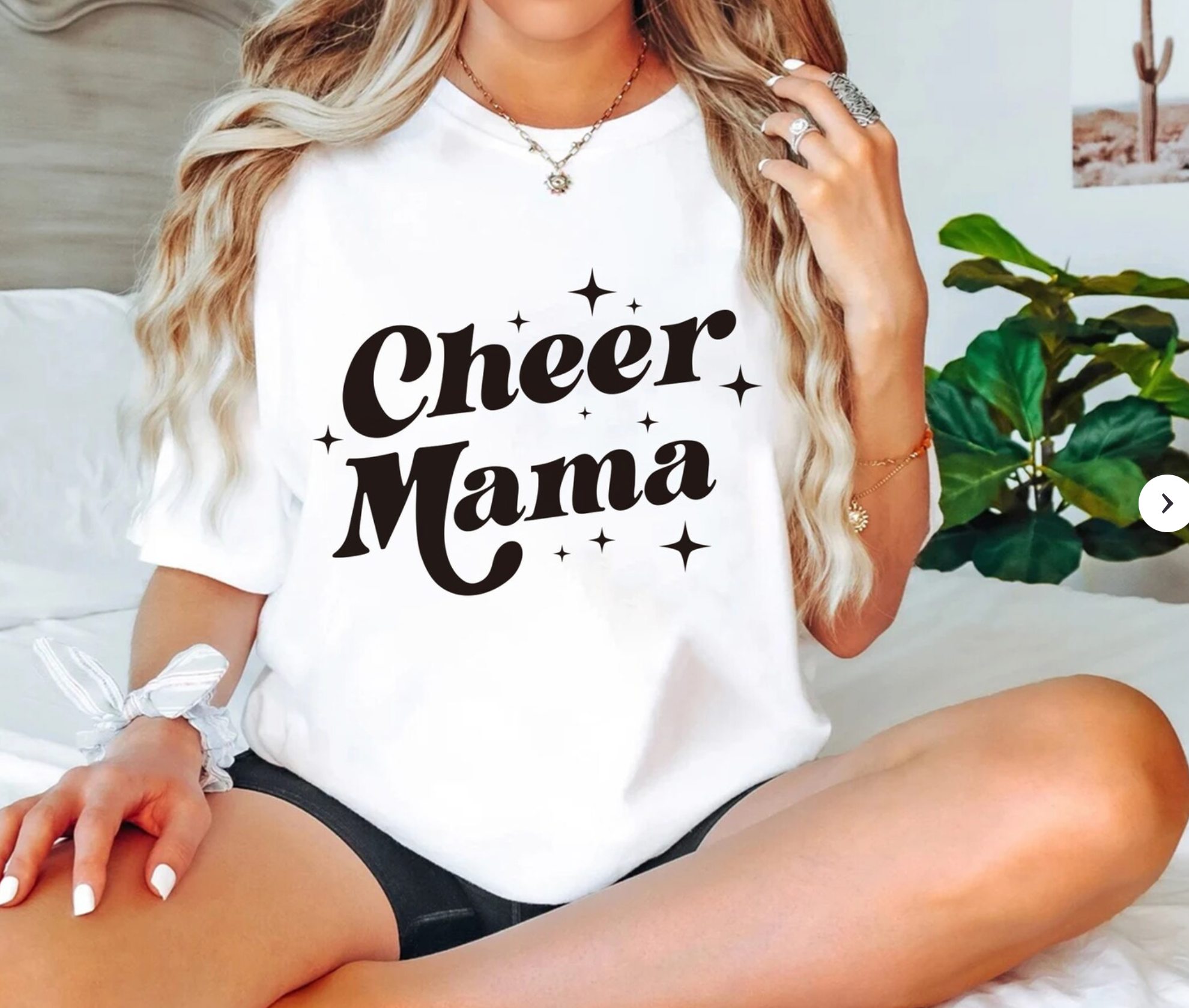 Retro Cheer Mama Unisex Tee