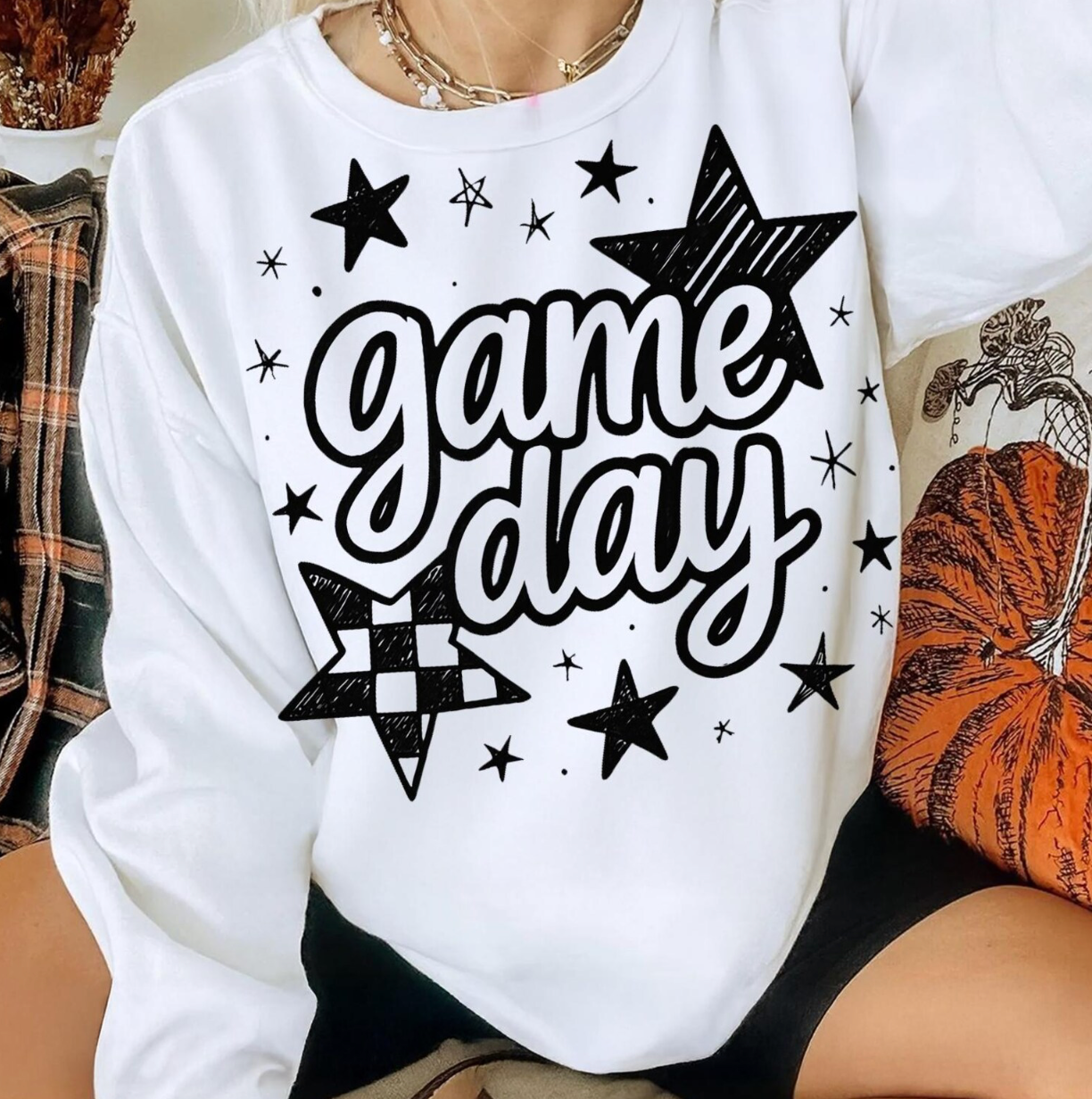 Game Day Stars Unisex Crewneck Sweatshirt