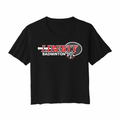 Liberty Badminton Racket Cropped Tee