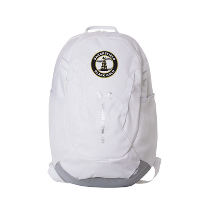 Black Gold Baseball Seal Under Armour Hustle 5.0 Team Laptop Backpack