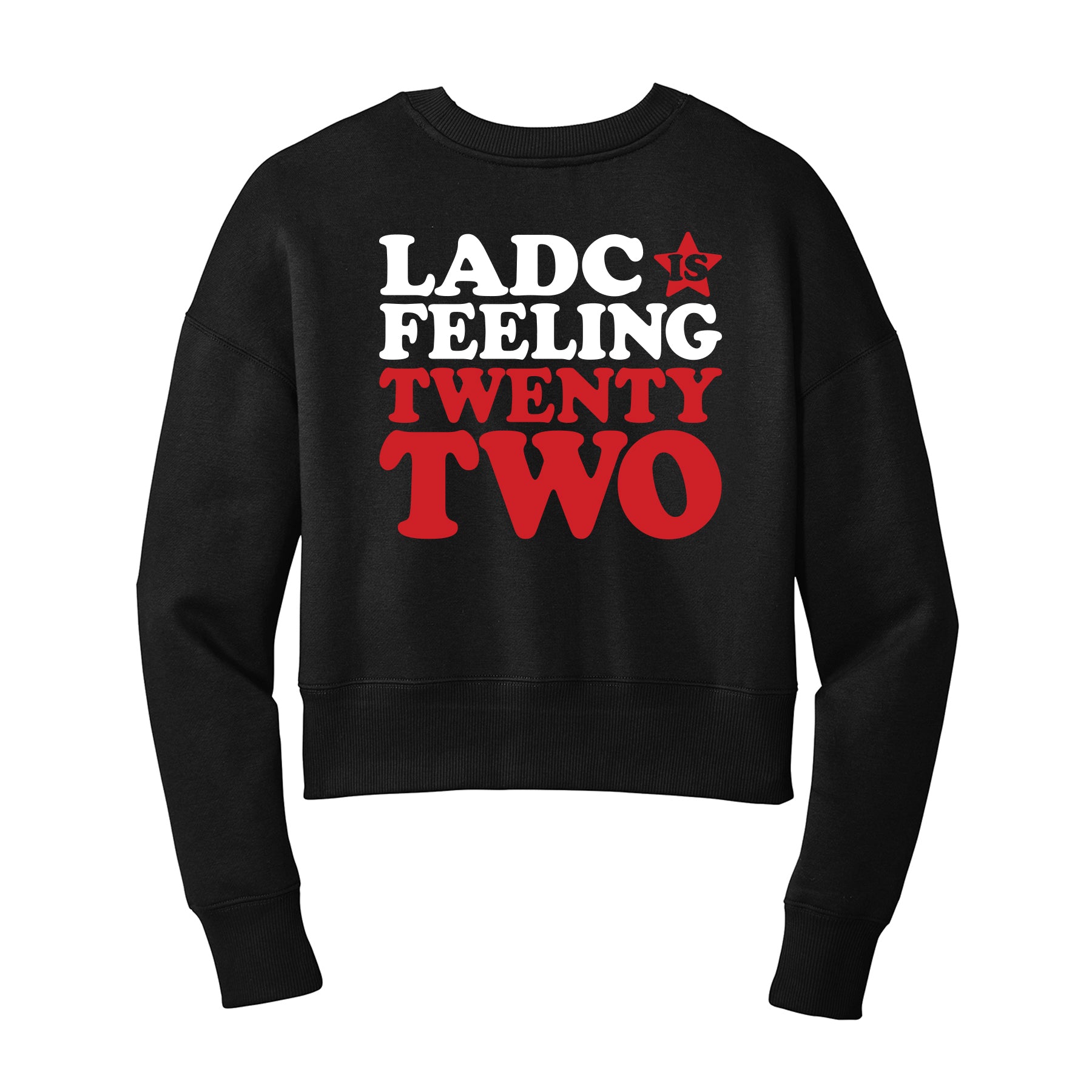 LADC S22 Cropped Crewneck Sweatshirt