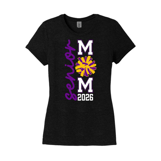 Senior Mom Script Women's Fit Tee