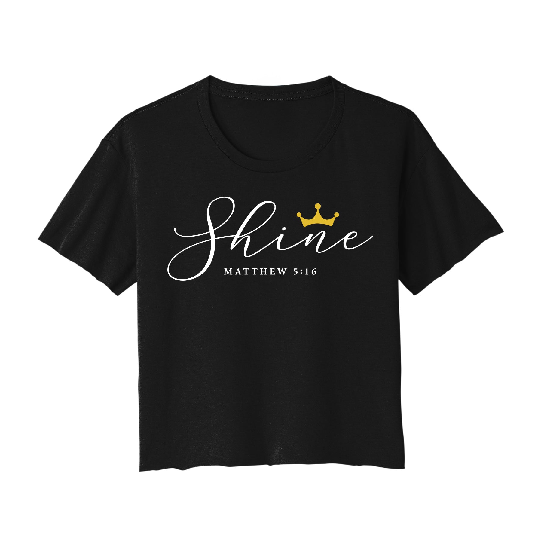 Shine Cropped Tee