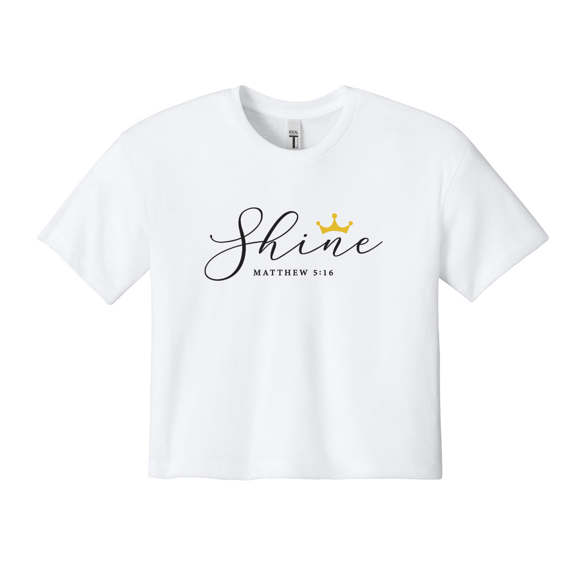Shine Cropped Tee