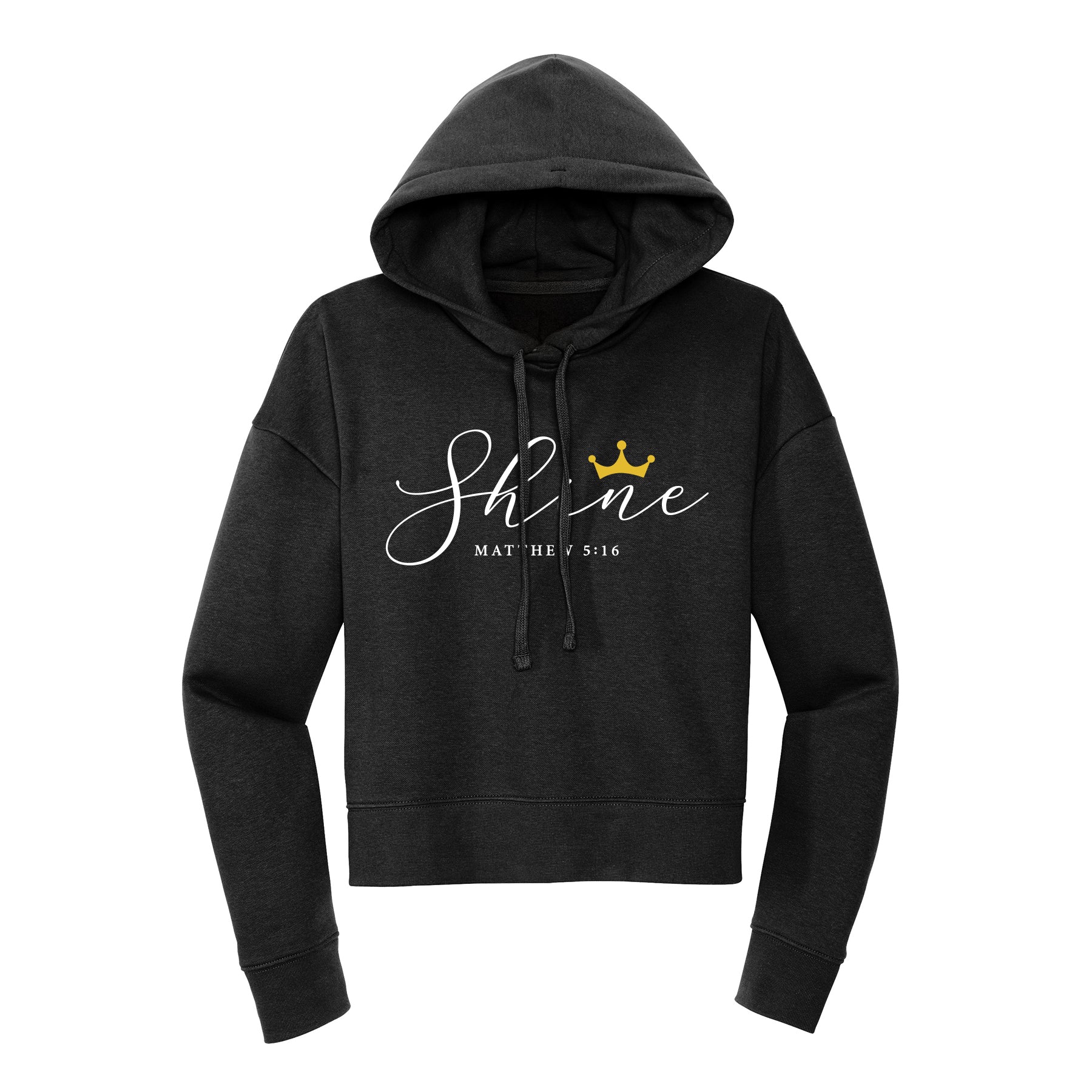 Shine Cropped Hoodie