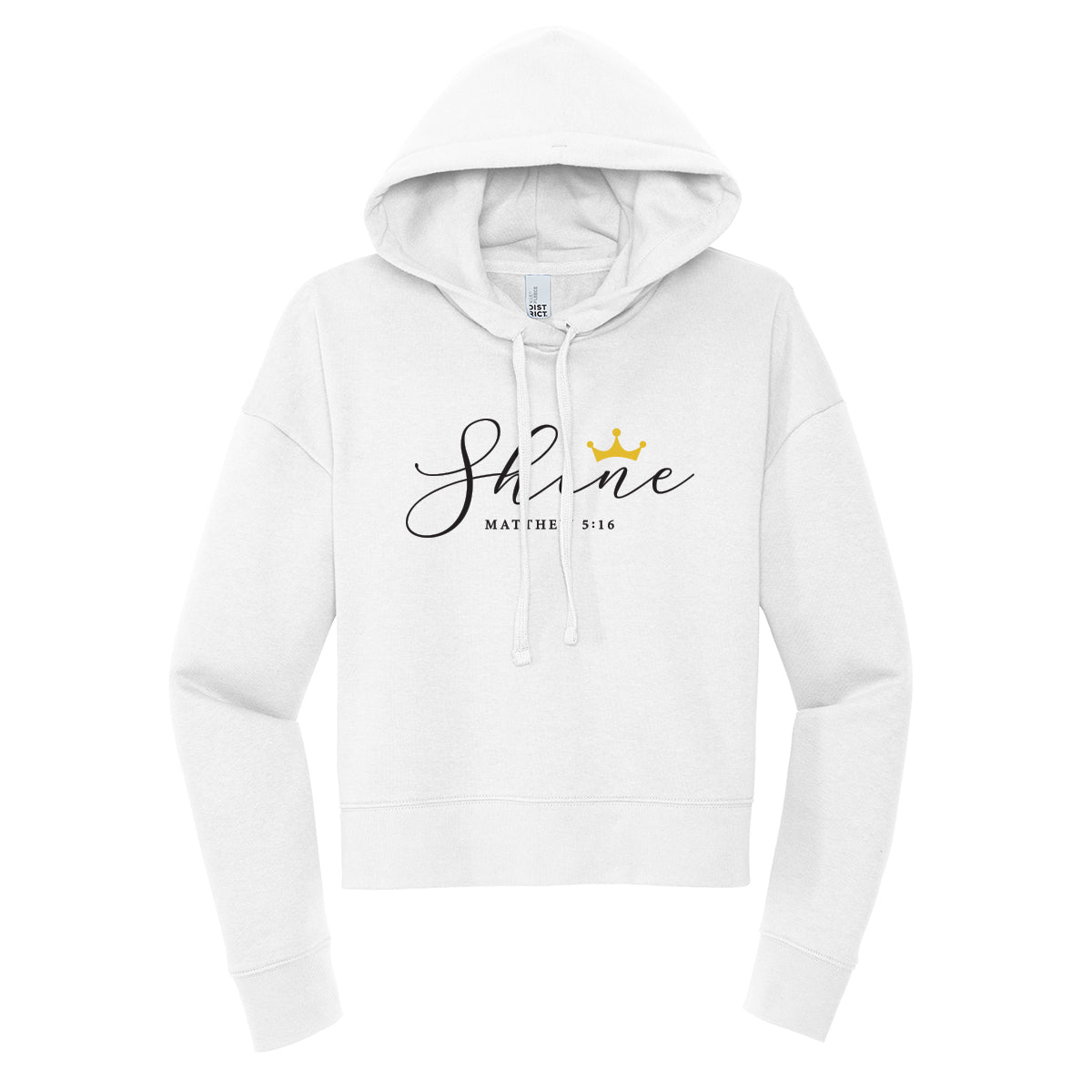 Shine Cropped Hoodie