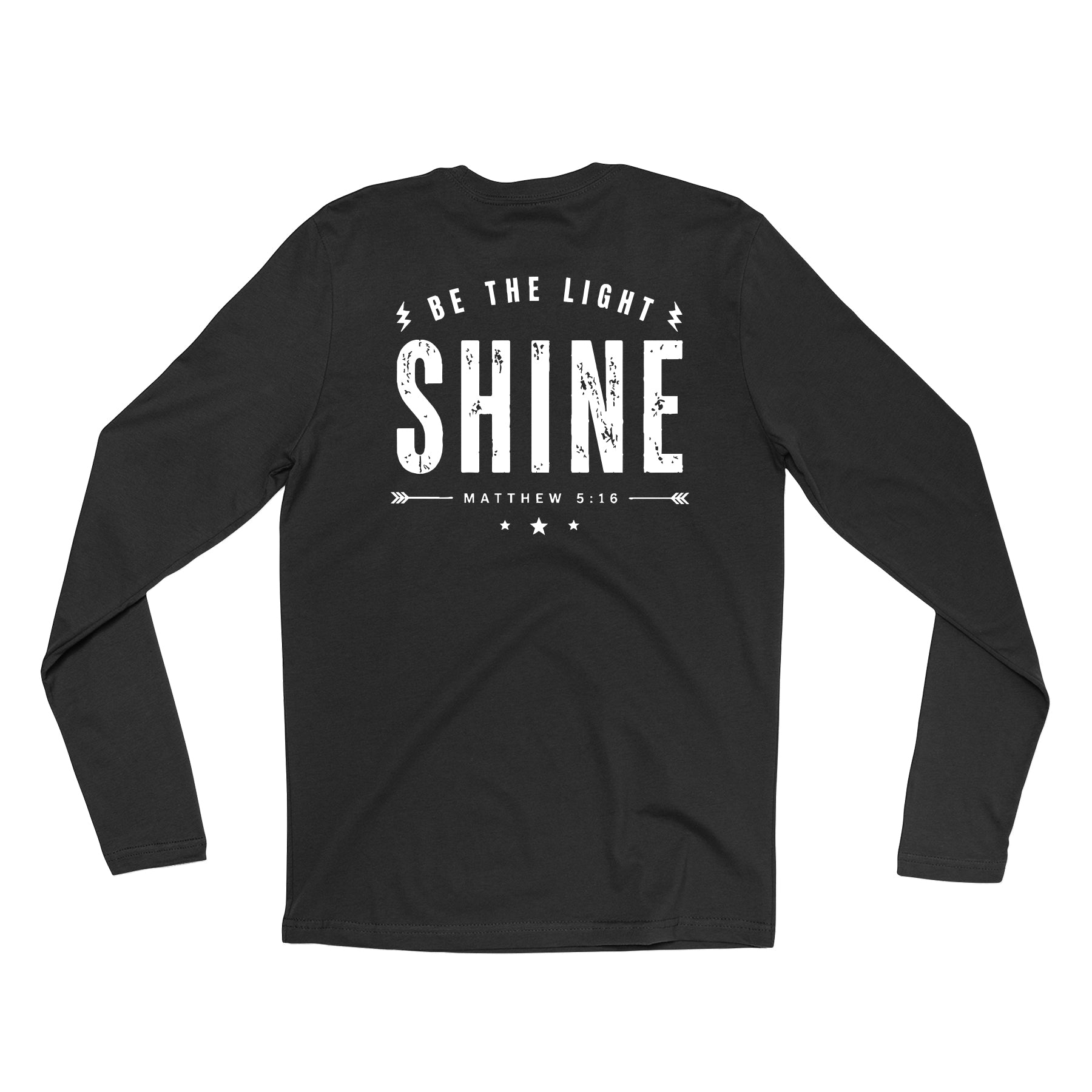 Shine-Lightening Bolt Unisex Long Sleeve Tee