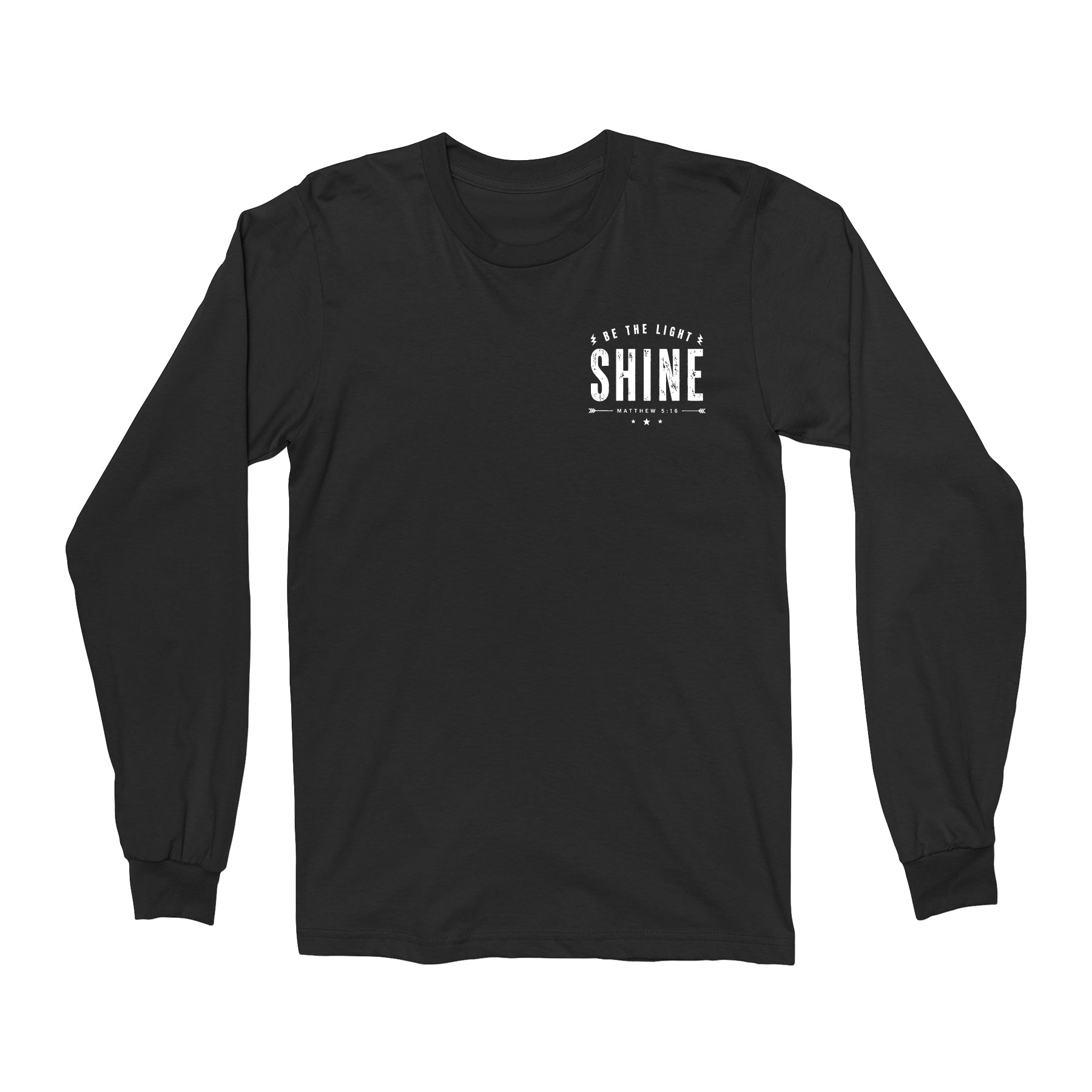 Shine-Lightening Bolt Unisex Long Sleeve Tee