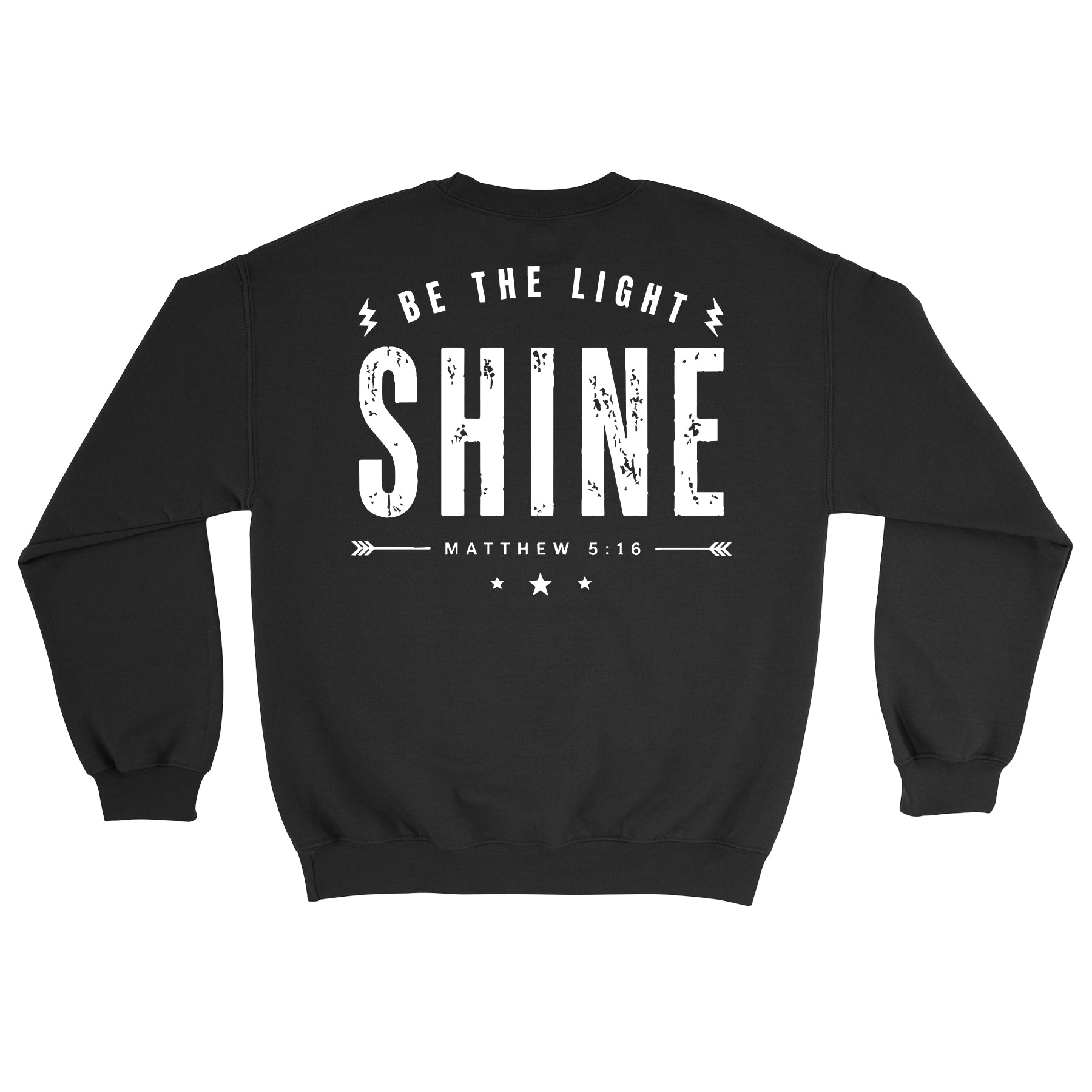 Shine-Lightening Bolt Unisex Crewneck Sweatshirt