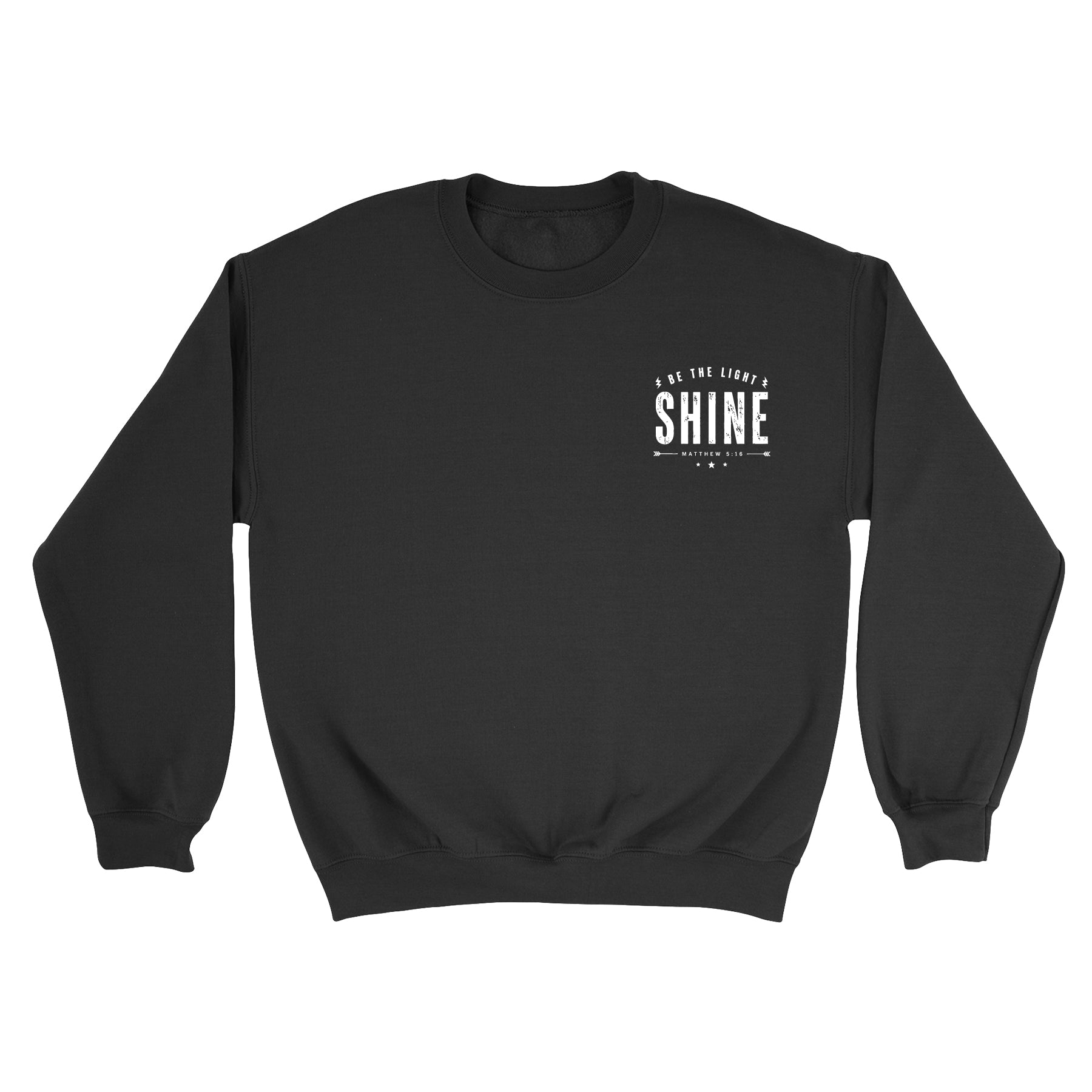 Shine-Lightening Bolt Unisex Crewneck Sweatshirt