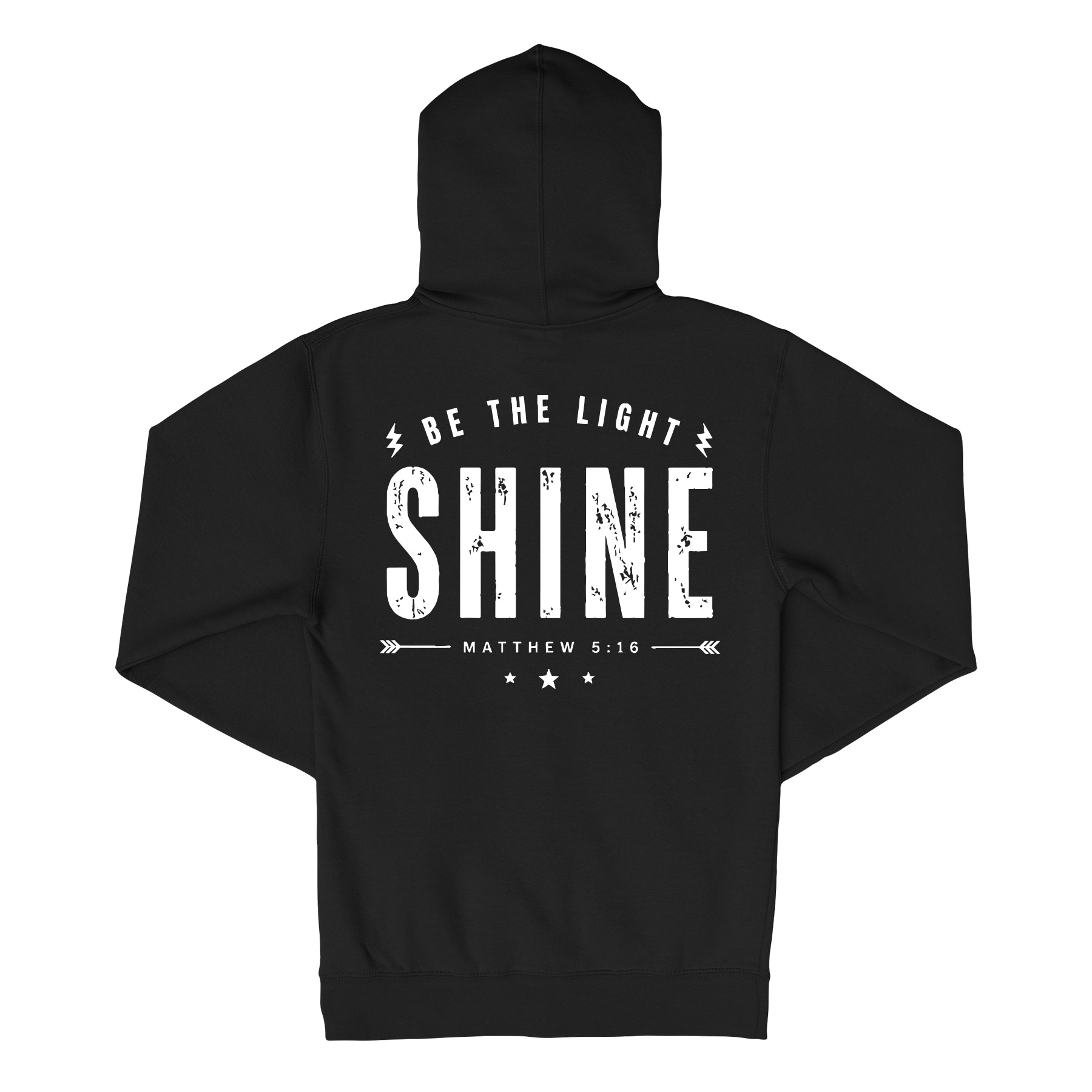 Shine-Lightening Bolt  Full Zip Sweatshirt