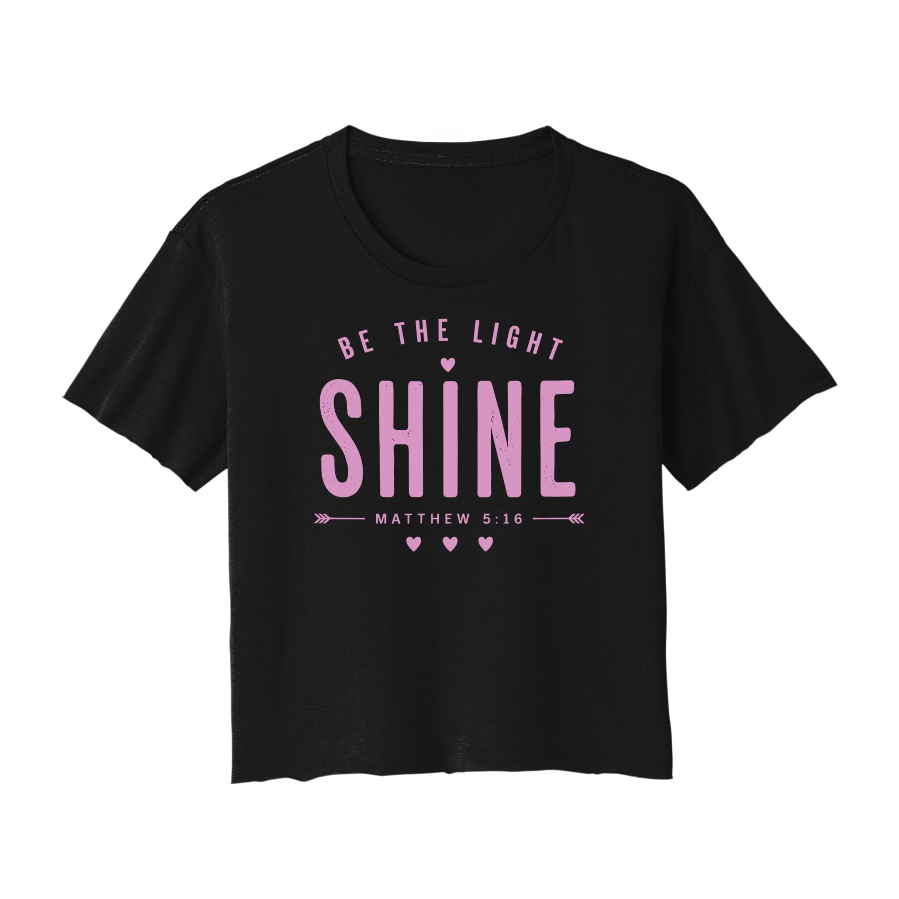 Be The Light Cropped Tee