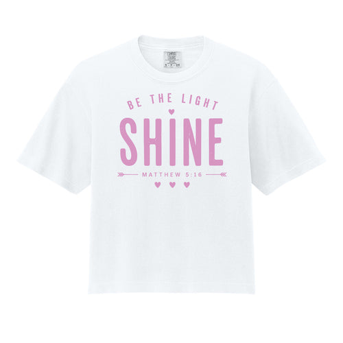 Be The Light Cropped Tee