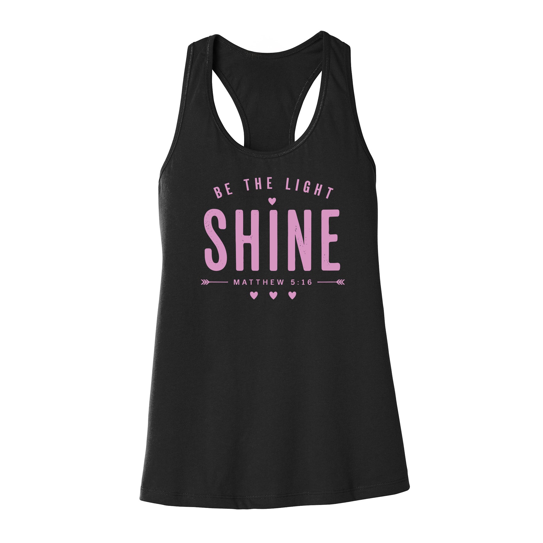 Be The Light Racerback Tank