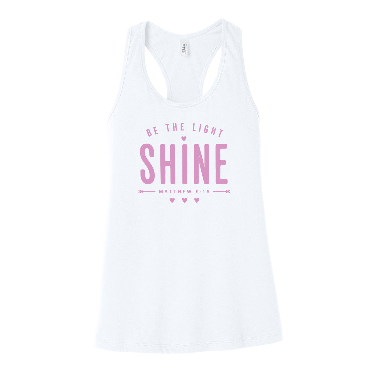 Be The Light Racerback Tank