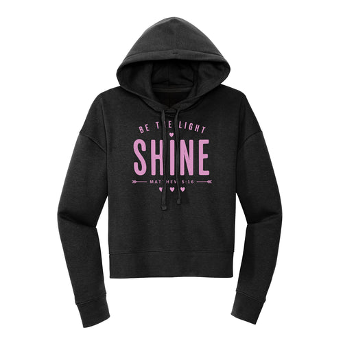 Be The Light Cropped Hoodie