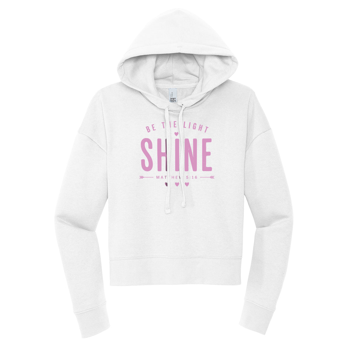 Be The Light Cropped Hoodie
